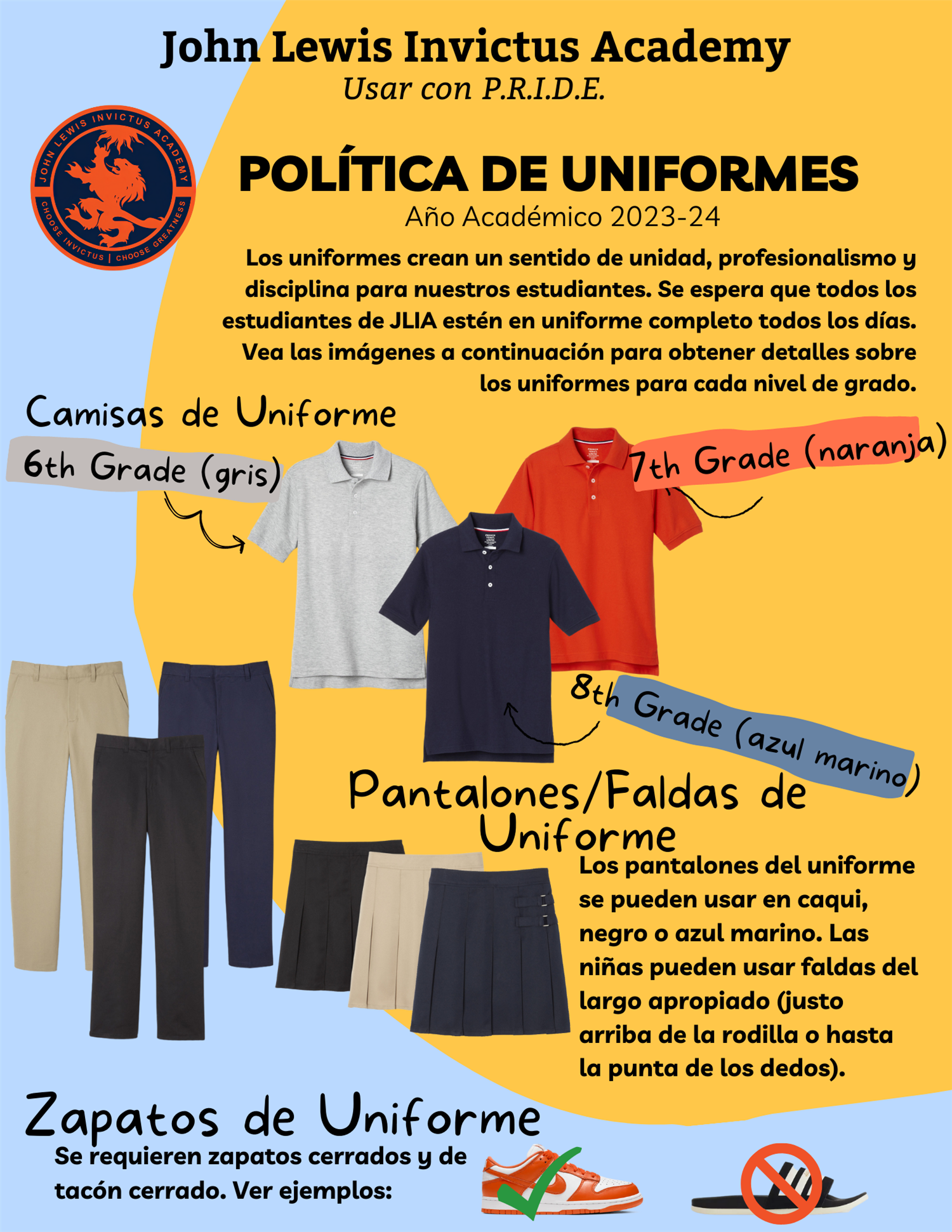 Uniform Policy espanol
